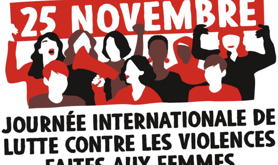 Rassemblement le 25 novembre pour la journée internationale de lutte contre les violences faites aux femmes