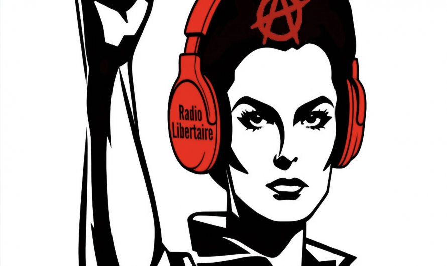 Affiche pour radio libertaire N°2