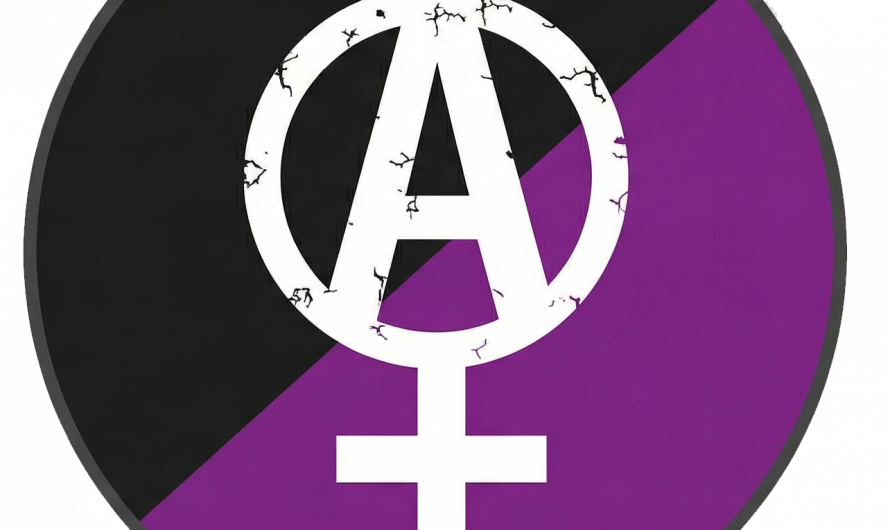 Badge féministe anarchiste